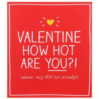 How Hot Are You?! Valentine’s Day Card