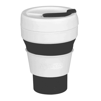 MyBento Black Collapsible Travel Cup
