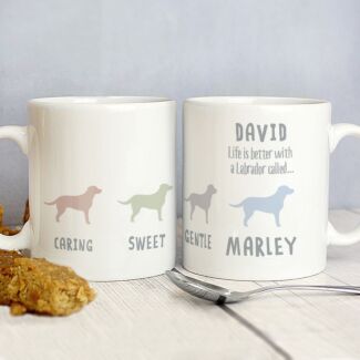 Personalised Labrador Dog Breed Mug