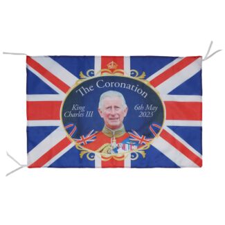 Coronation Flag 69cm x 50cm