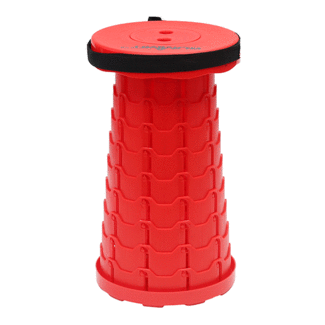 Summit Red Portable Telescopic Stool
