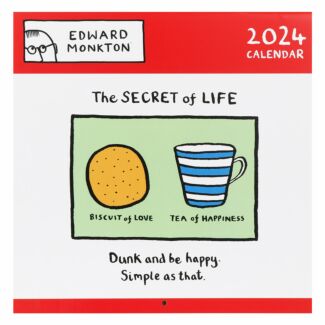 2024 The Secret of Life Square Calendar