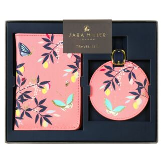 Coral Orchard Butterfly Travel Set