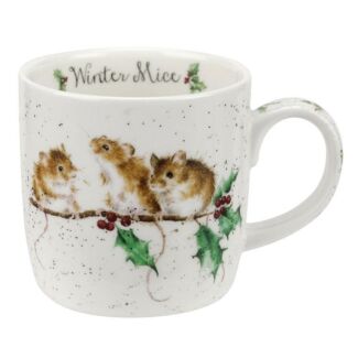 Christmas Mug ‘Winter Mice’ 