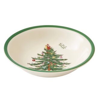 Christmas Tree Cereal Bowl