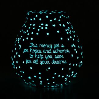 Glow in the Dark Stars Money Pot 