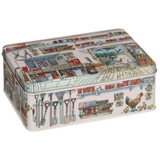 Potting Shed Deep Rectangular Tin