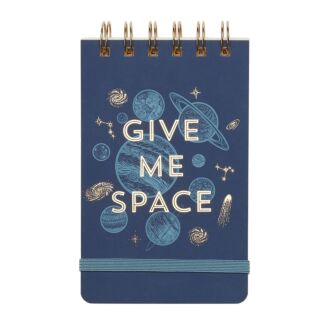 Vintage Sass ‘Give Me Space’ Small Spiral Notepad