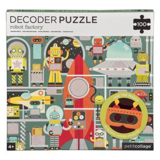 'Robot Factory' Decoder Puzzle