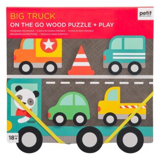 'Big Truck' Wooden Puzzle & Play