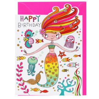 Cherry On Top ‘Mermaid’ Birthday Card