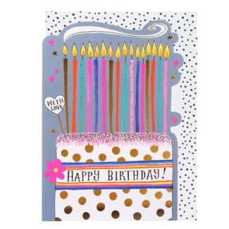Hello Sunday ‘Birthday Candles’ Birthday Card