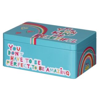Beautiful Small Rectangular Tin