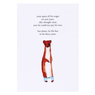 Zeppelinmoon 'New Jeans' Greetings Card
