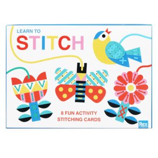 Cardboard Learn To Stitch Activity Set