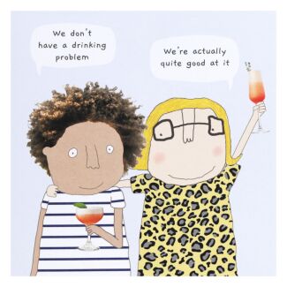 ‘Drinking Problem’ Greetings Card