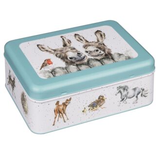 The Country Set Rectangular Tin