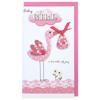 Second Nature ‘Baby Girl’ Card 