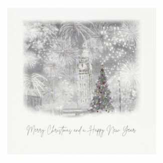 Starry Night ‘London Fireworks’ Christmas Card