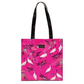 Pink Tahiti Heron Everyday Printed Shopper Bag