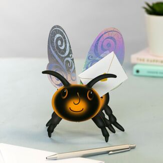 Billy Bee 3D Greetings Card