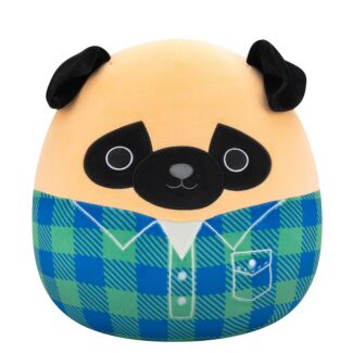 12” Prince The Brown Pug Plush