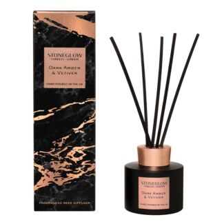 Luna - Dark Amber & Vetiver Reed Diffuser