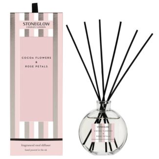 Modern Classics – Cocoa Flowers & Rose Petals Reed Diffuser