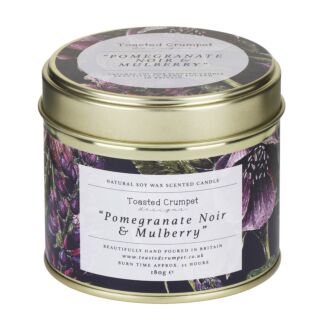 Pomegranate Noir & Mulberry Tin Candle