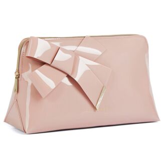 NICCO Pink Knot Bow Washbag