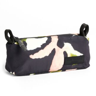 Ted Baker Jelika Magnola Floral Wash Bag in Black