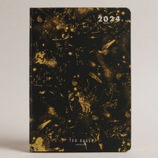 FRANKIS Astrology Printed Black 2024 A5 Diary
