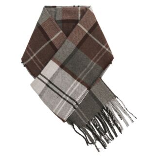 Red Plaid Men's Scarf