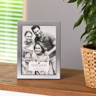 Silver Edged Photo Frame 5x7