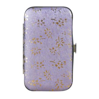 Lilac Stencil Flower Manicure Set