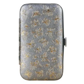 Pewter Stencil Butterfly Manicure Set