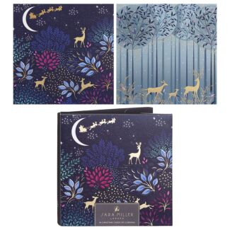 Three Deer Set of 10 Christmas Cards