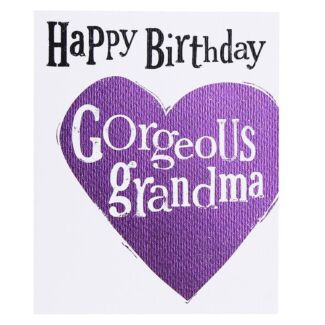 'Gorgeous Grandma' Birthday Card