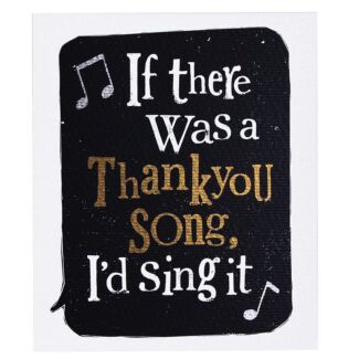 Thank You Song' Card