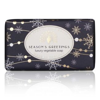‘Seasons Greetings’ Cinnamon & Orange Luxury Vegetable Soap 190g