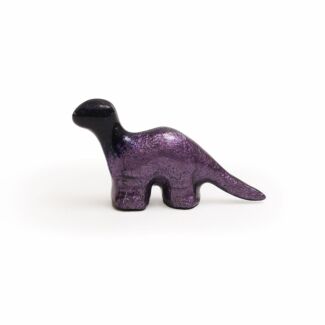 Aluminark Brushed Purple Mini Nessie Dinosaur