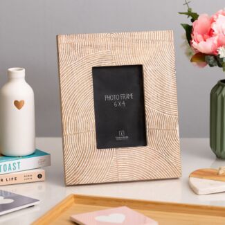 Desert Wave 6x4 Wooden Photo Frame