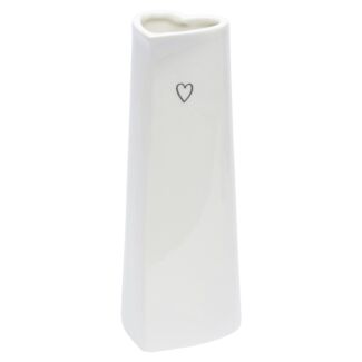 Evie Tall Heart Vase