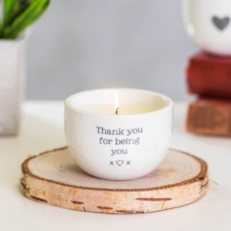 Evie ‘Thank You For Being You’ Mini Candle