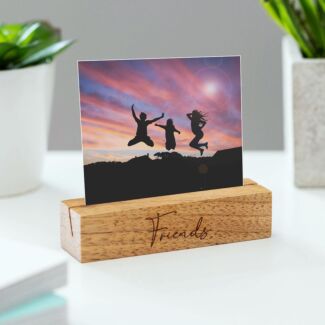 Friends Photo Holder Block