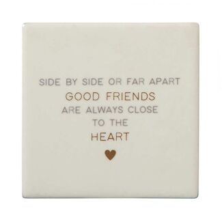 Lily Loves ‘Close to The Heart’ Friendship Coaster