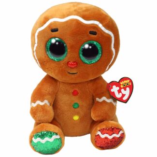 Crumble Gingerbread Man – 6” Christmas Beanie Boo