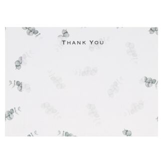 ‘Eucalyptus’ Thank You Notecards Set of 6