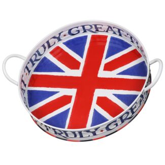 Union Jack Large Handled Tray