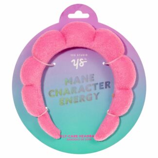 Pink Croissant Headband